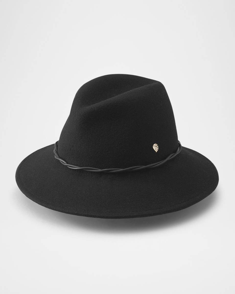 Eleonore Merino Wool Fedora Hat